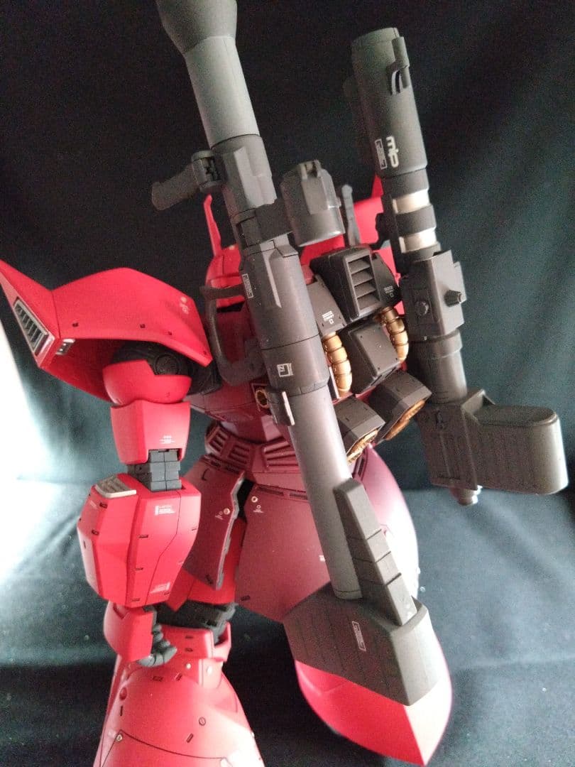 MG 1/100 MS-14B シャア専用 ゲルググ 改修塗装済完成品