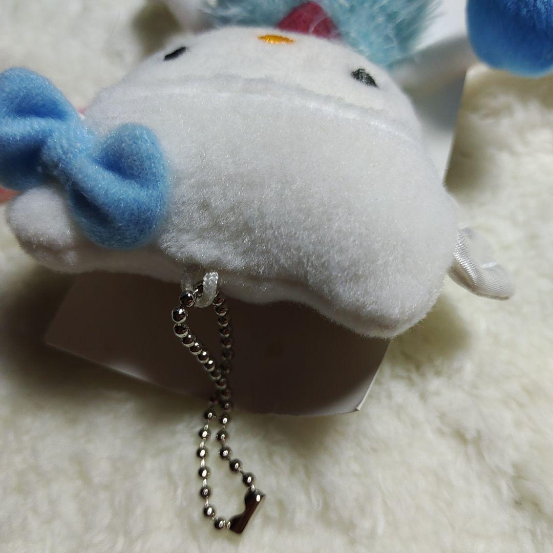 2002年　ハローキティ　足長キティ　エンジェル　ぬいぐるみキーホルダー　2個