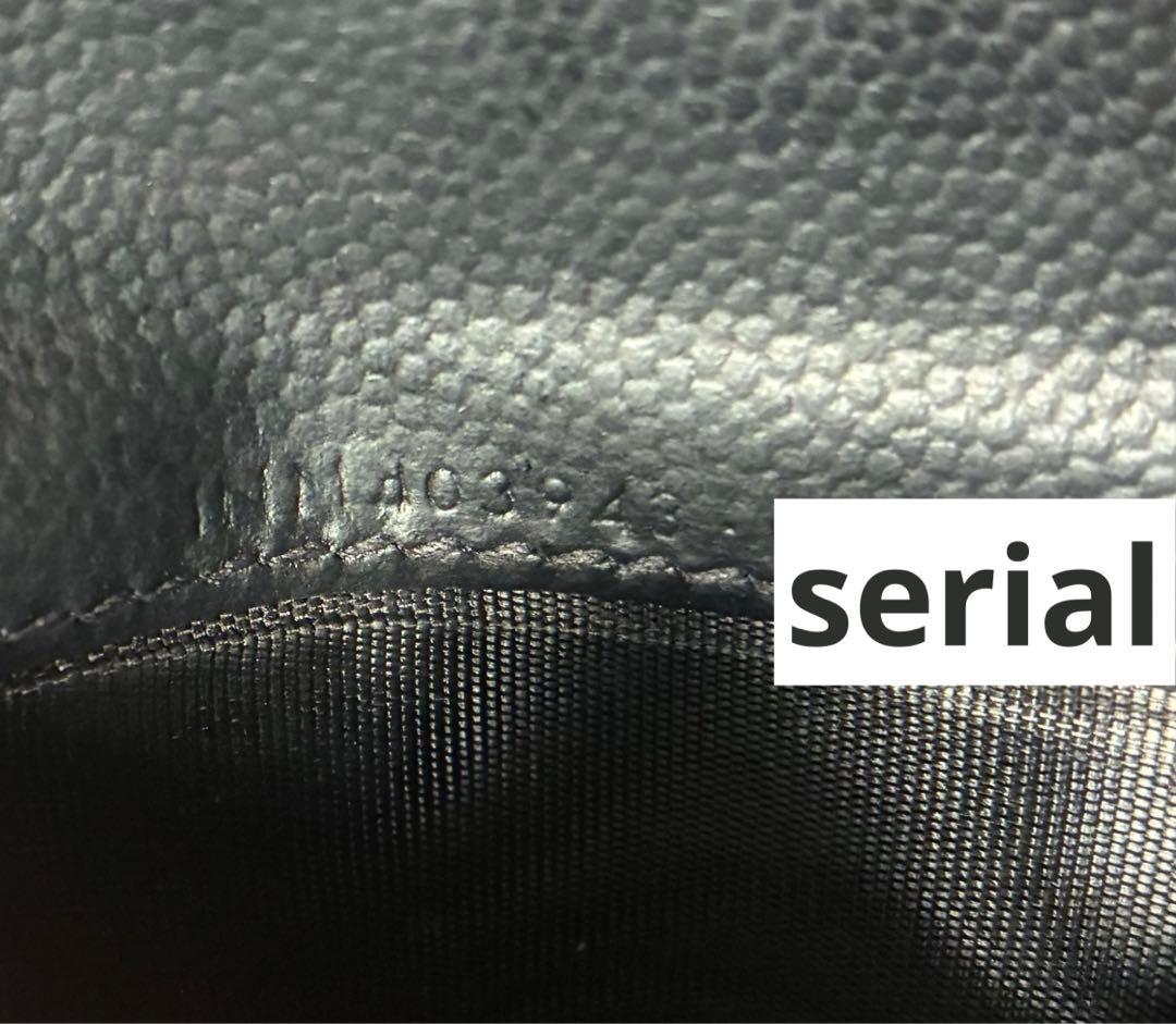 SAINT LAURENT ブラック 三つ折り財布