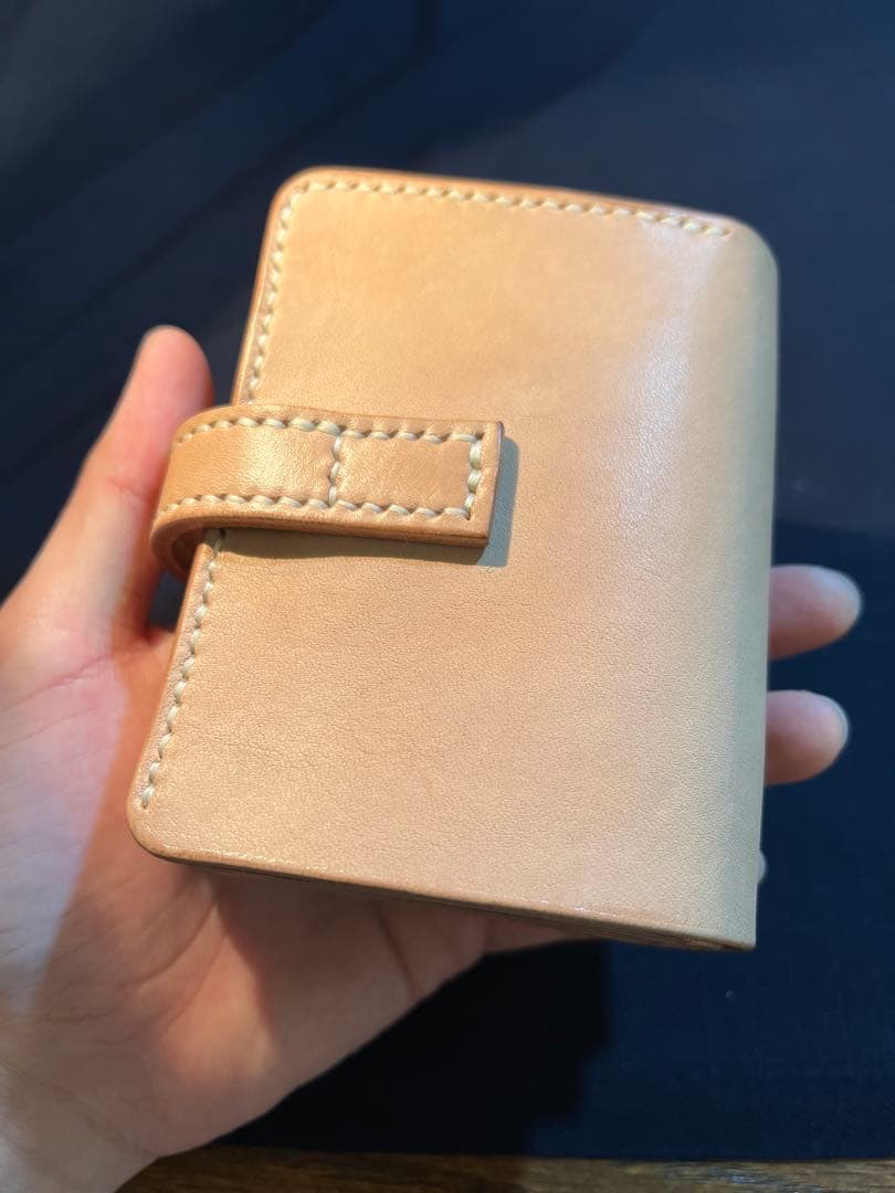専用ご依頼品　ミドルウォレット？ミニウォレット？財布　ヌメ革