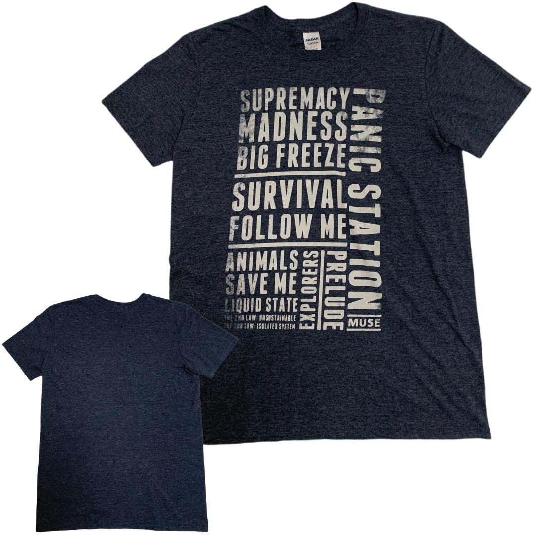 MUSE ミューズ 2012s The 2nd Law Album Tシャツ M