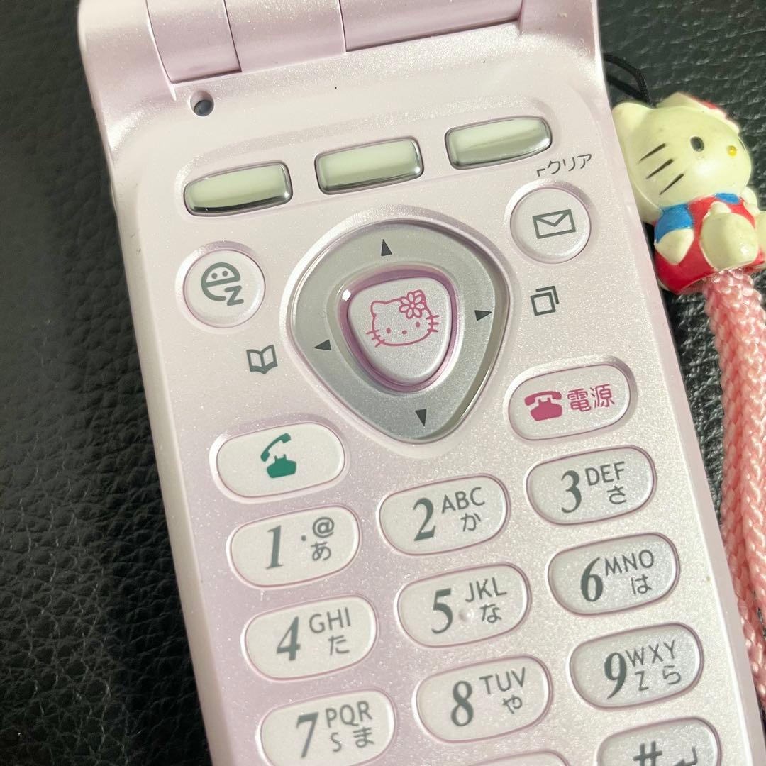 【レア・希少】キティーちゃん 携帯電話 ガラケー モックアップ 店頭用展示品