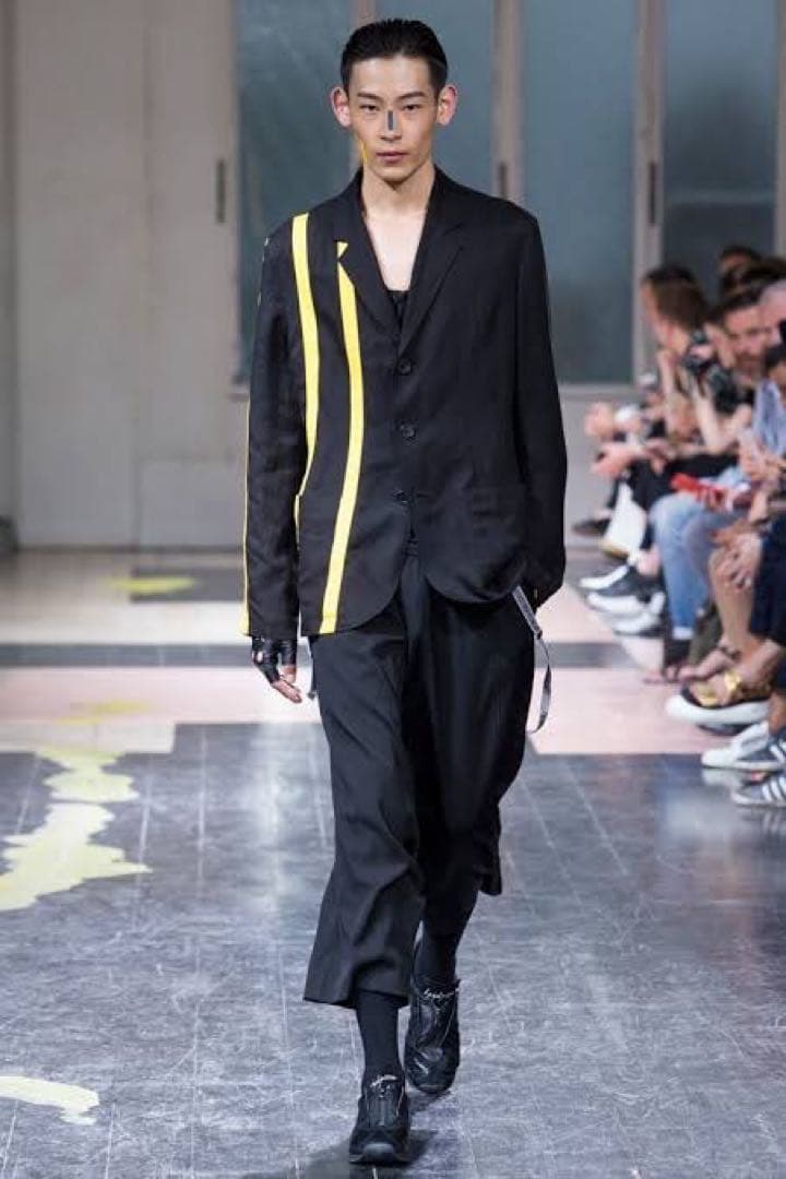 Yohji Yamamoto ヨウジヤマモト16SS縦接ぎサルエルパンツ