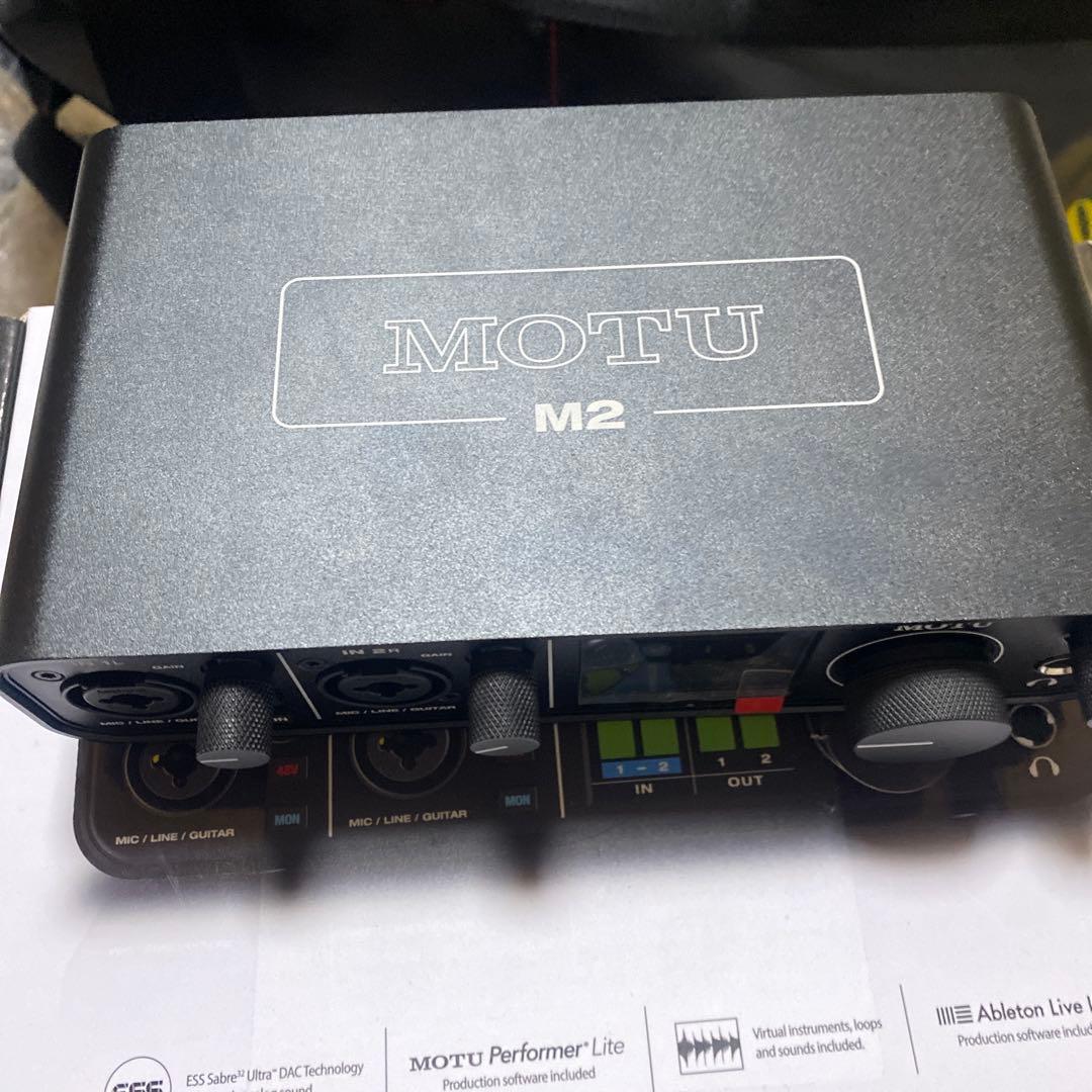 MOTU m2オーディオインターフェース