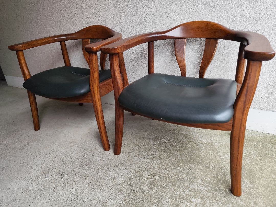 【池田木工】天然木ダイニングテーブル＆チェア2脚セット