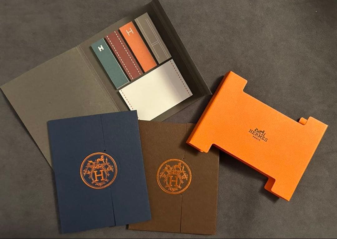 入手困難HERMESエルメス 新品未使用メモ帳＋付箋紙 文房具 ステーショナリー