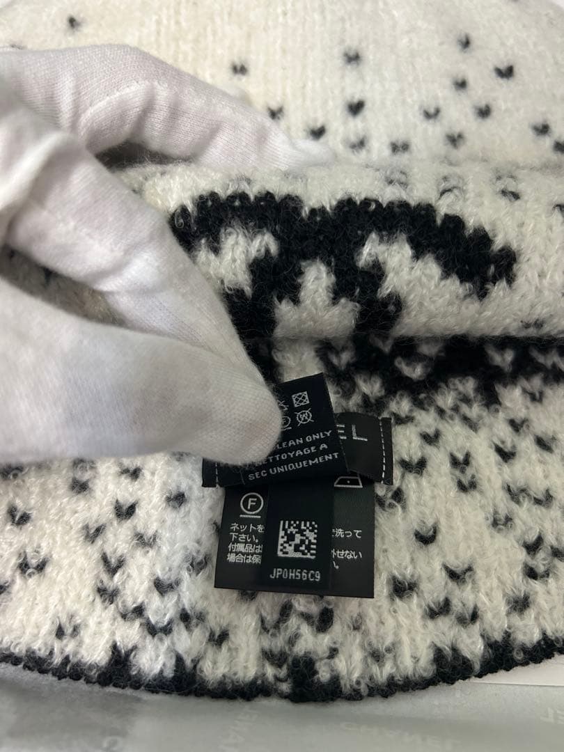 シャネルニット帽CCロゴ　coconeige 25新作 未使用