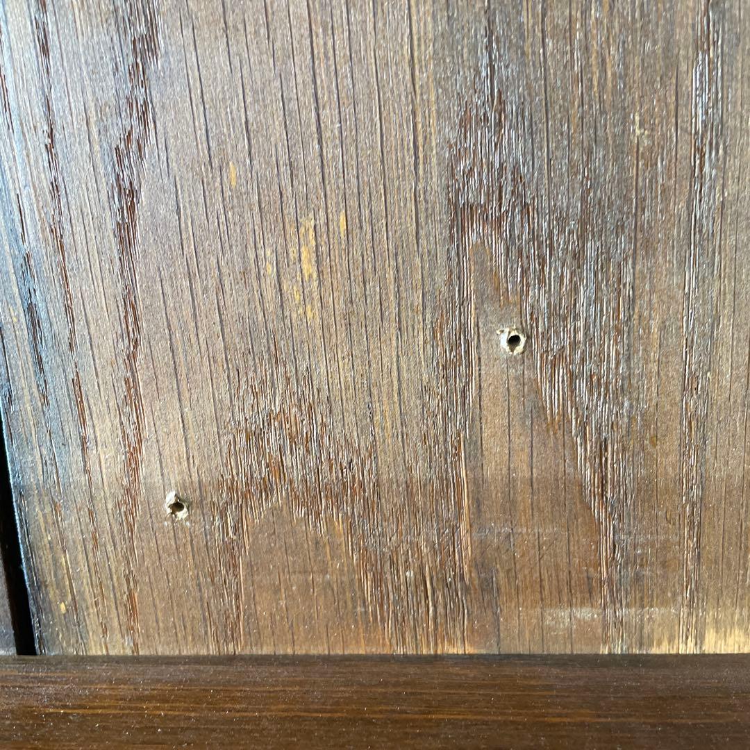 ビンテージ ラウンドエクステンションダイニングテーブル no4