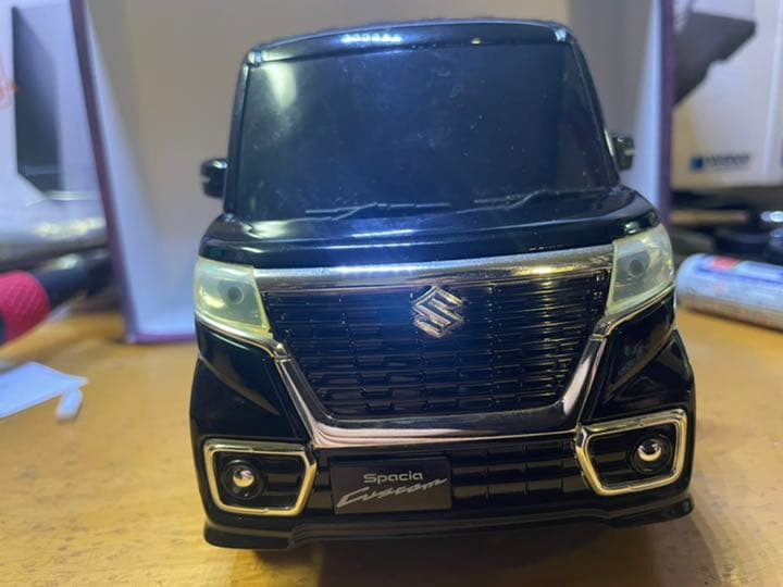 スペーシアカスタムmk 53s1/18サイズサンプルカラー黒色