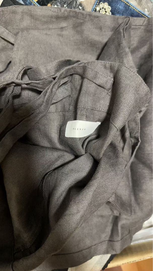 かぐれ サロペット オーバーオール リネンサロペット