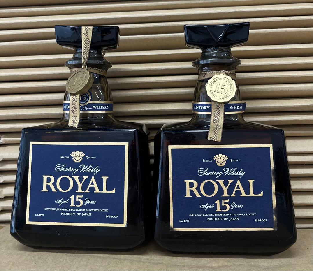 サントリー 15年ウイスキー 700ml 43%2本セット