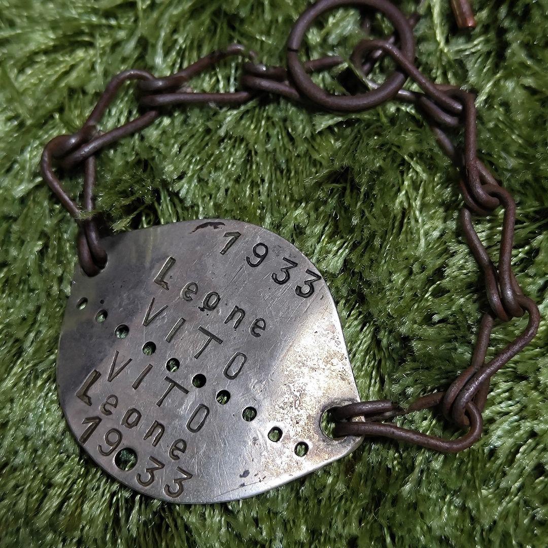 1930s フランス軍 ドッグタグ ブレスレット