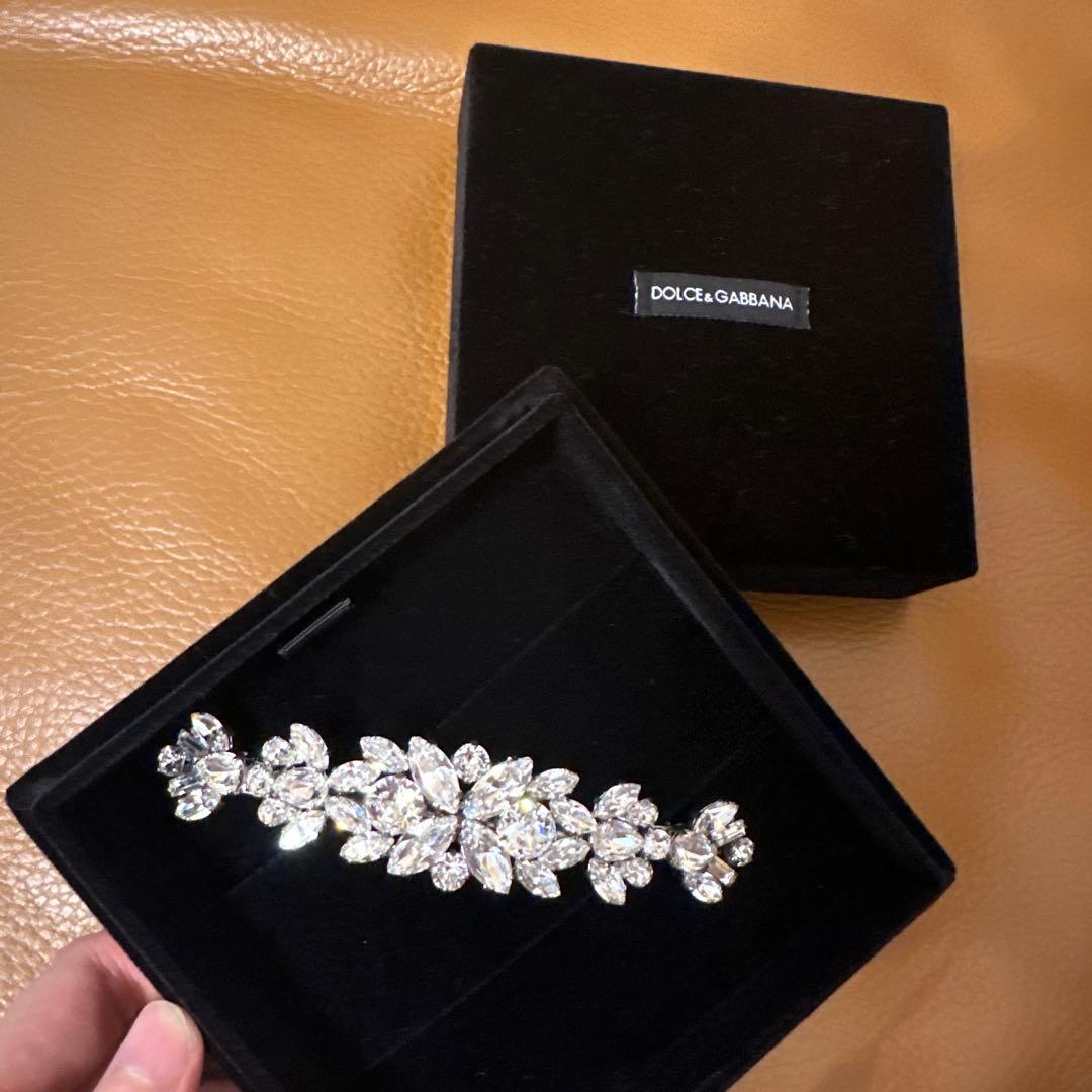 DOLCE&GABBANA ドルガバ ヘアブローチ バレッタ 髪留め 美品
