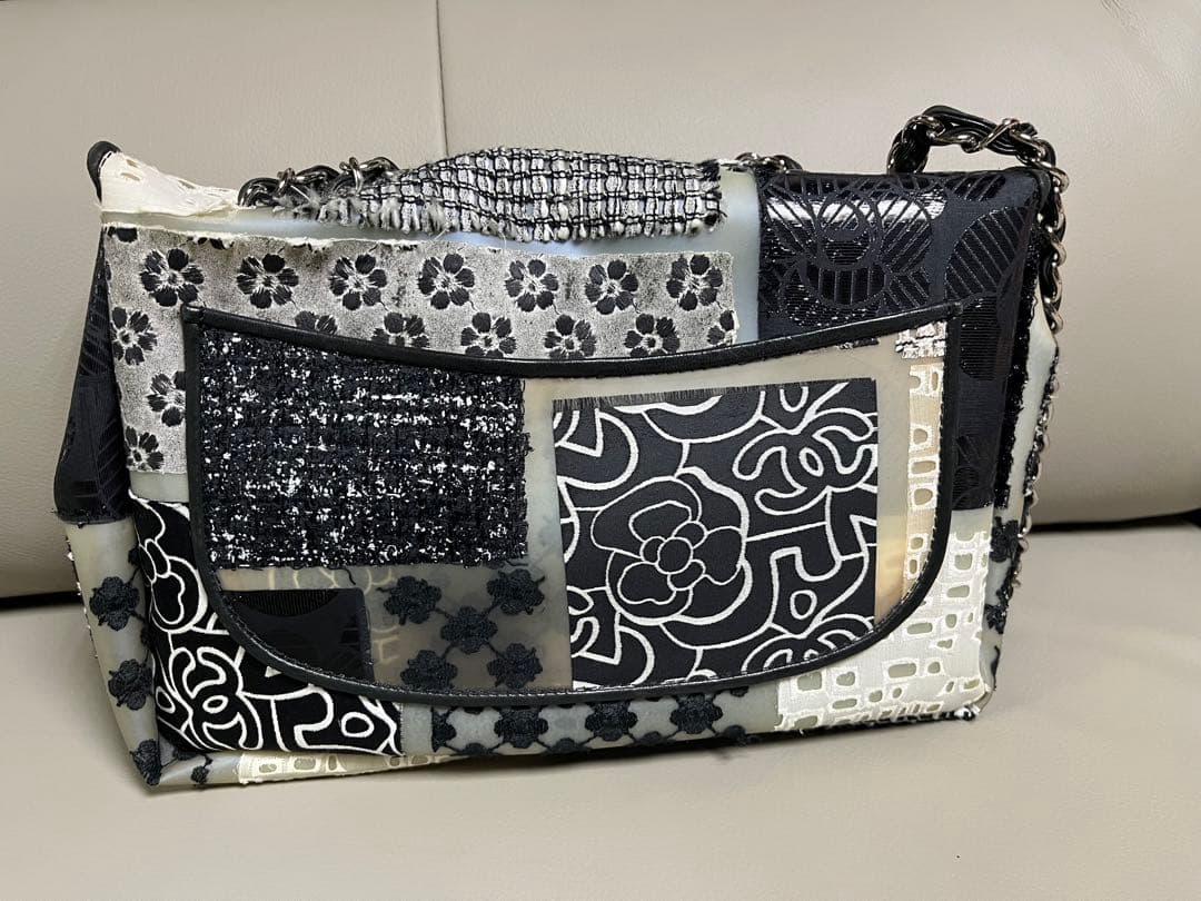 CHANELパッチワークデザイン バッグ