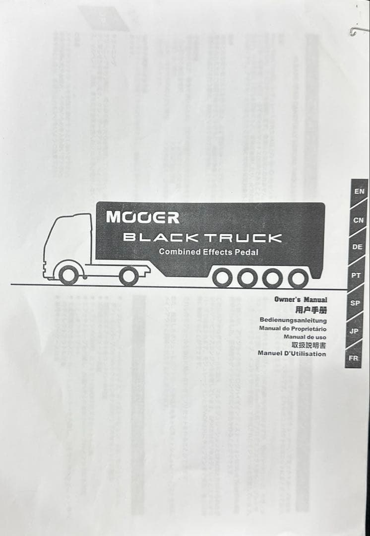 (中古)ギターマルチエフェクター Mooer Black Truck