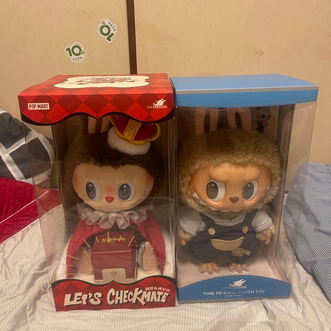POP MART LABUBU THE MONSTERS ぬいぐるみ　2個