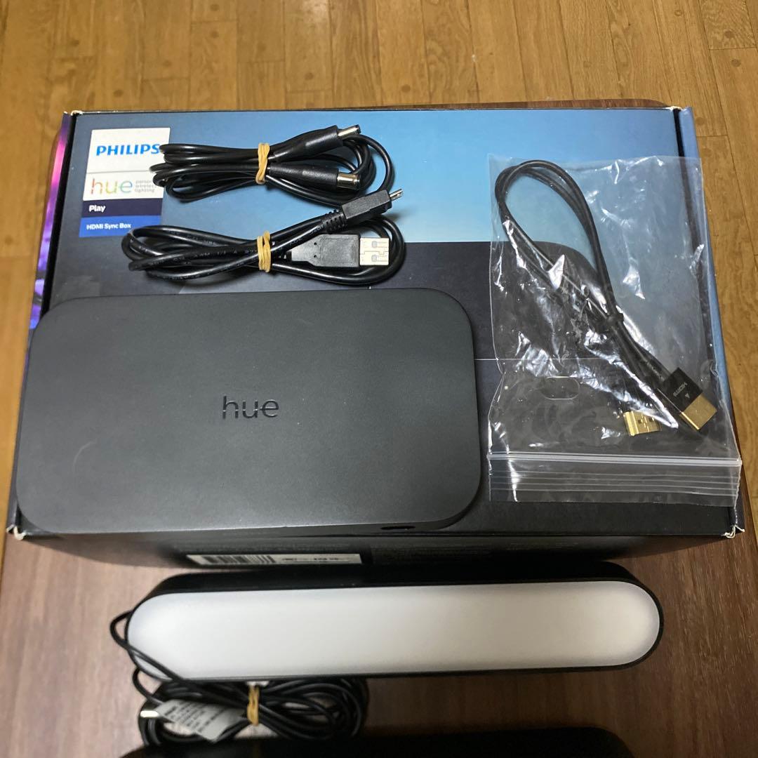 【セット】Philips Hue Sync Box　Hue Playライトバー
