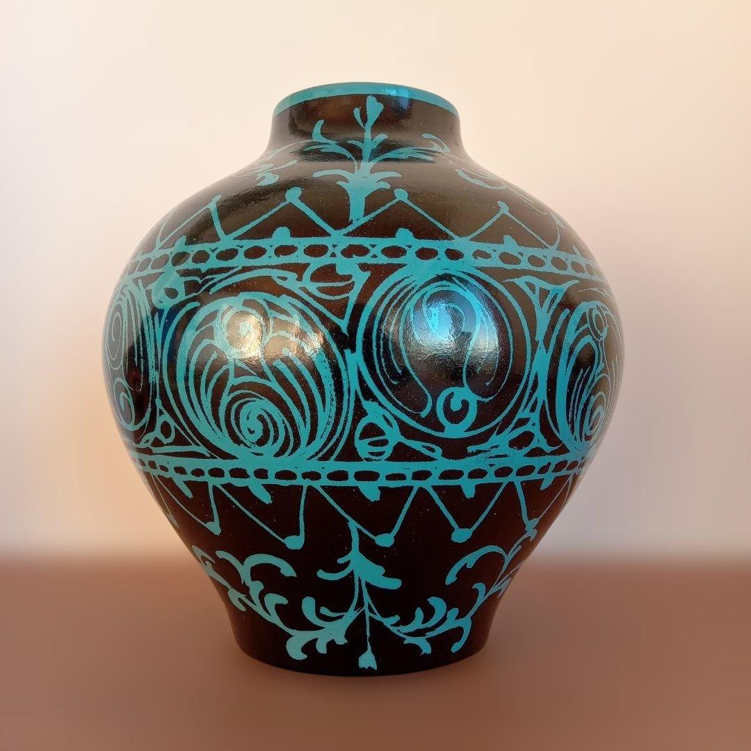 イタリア陶器　Alvino Bagni　ミッドセンチュリーデザイン