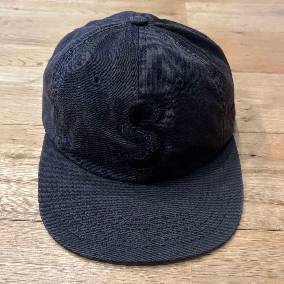Supreme 17AW Tonal S Logo 6-Panel ブラック