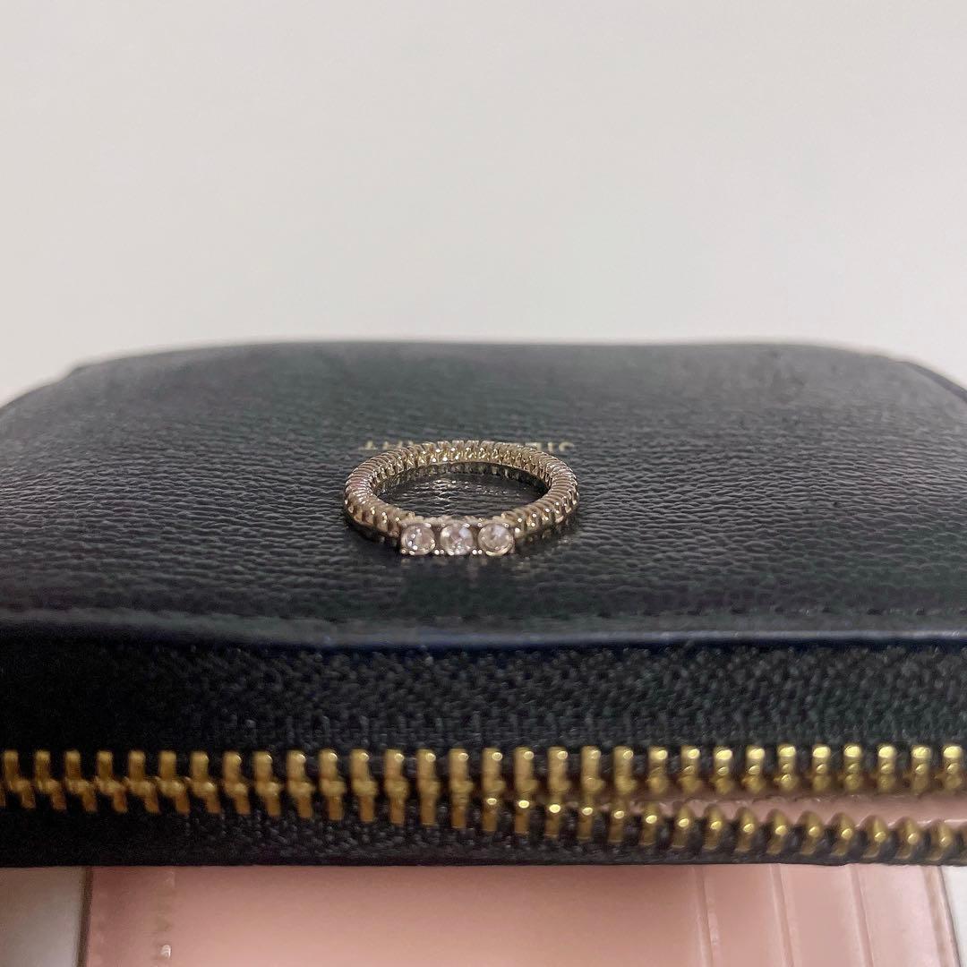 JILLSTUART エターナル L字ファスナー 折り財布 ブラック