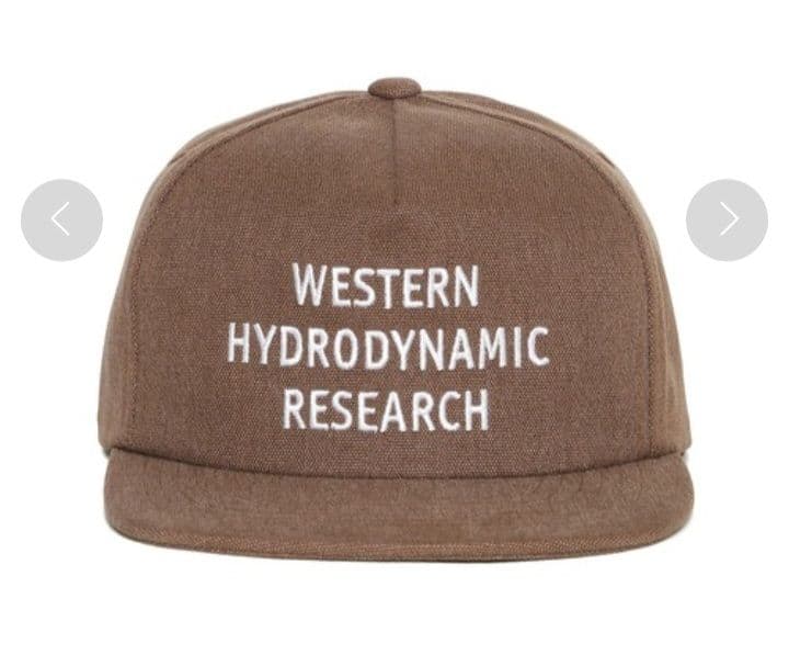 WESTERN HYDRODYNAMIC RESEARCH キャップ WHR