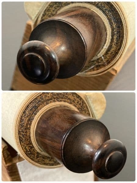 「孔子図」狩野随川／狩野常信の息子 掛軸 絹本：謹書銘有り