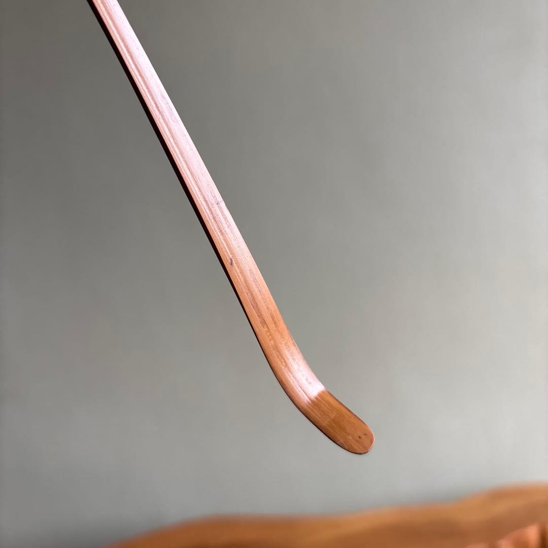 茶杓 銘「二人静」 黄梅院 小林太玄 大徳寺黄梅院茶席古材造 竹筒 木箱入り