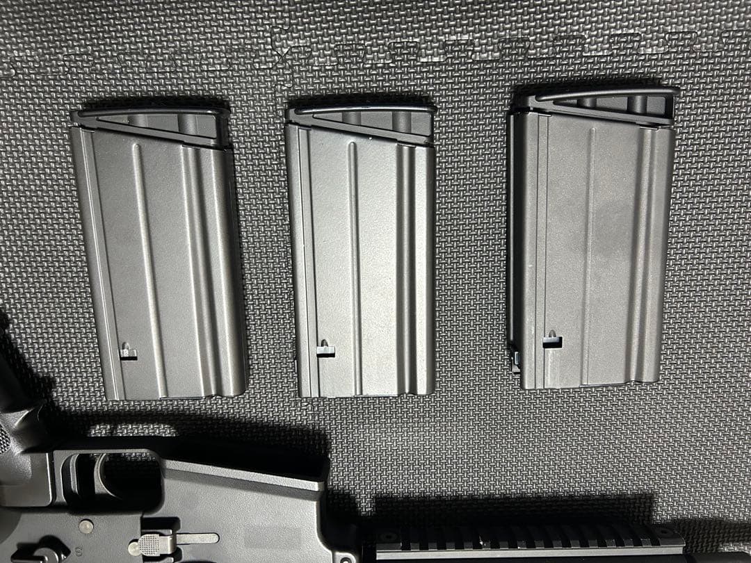 SCAR Heavy 次世代電動ガン ブラック 拡張マガジンなど付属品付き