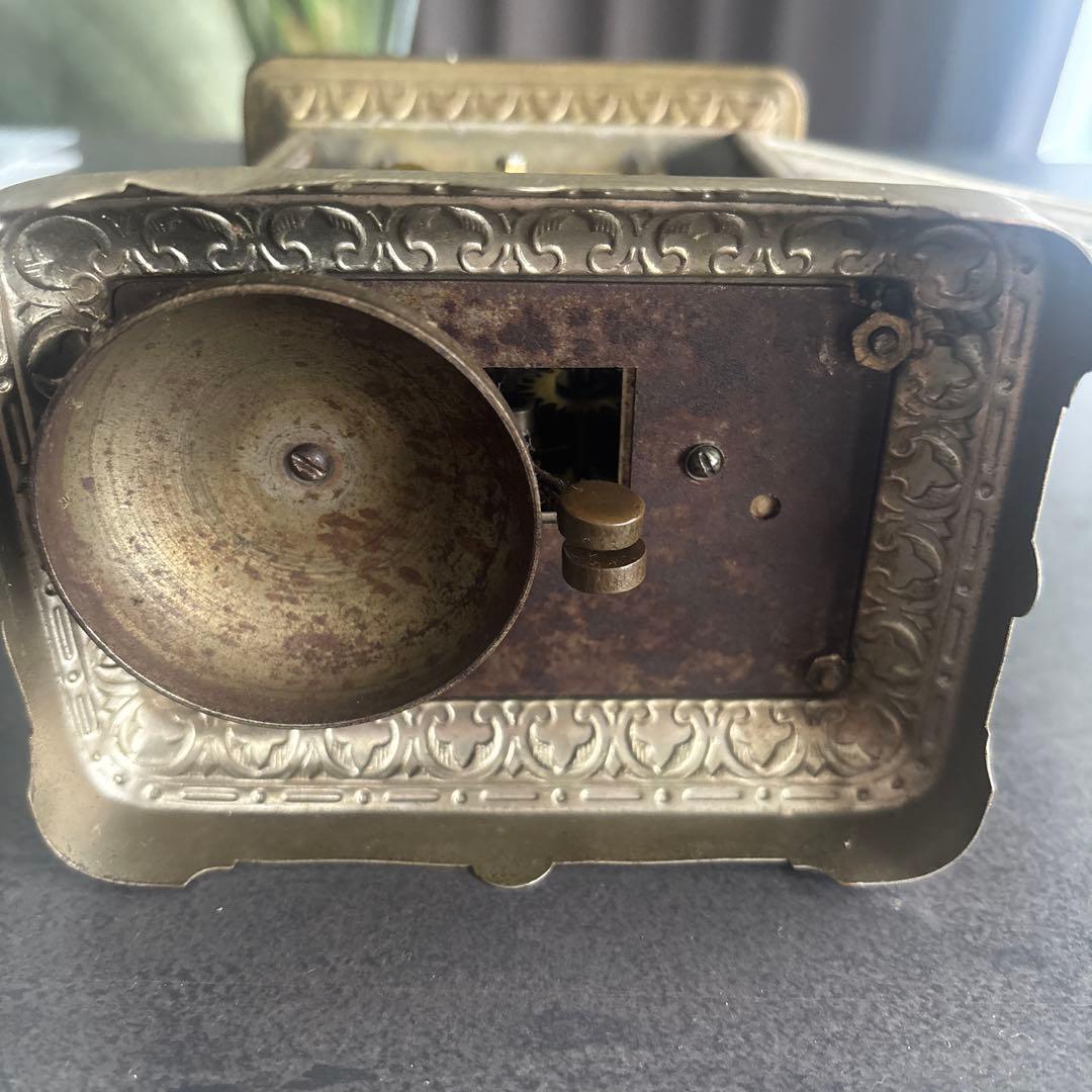 アンソニア　アンティーク置き時計　明治時代