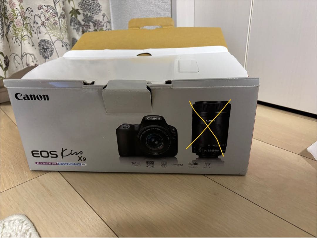 Canon EOS Kiss X9 ズームレンズキット　一眼レフ