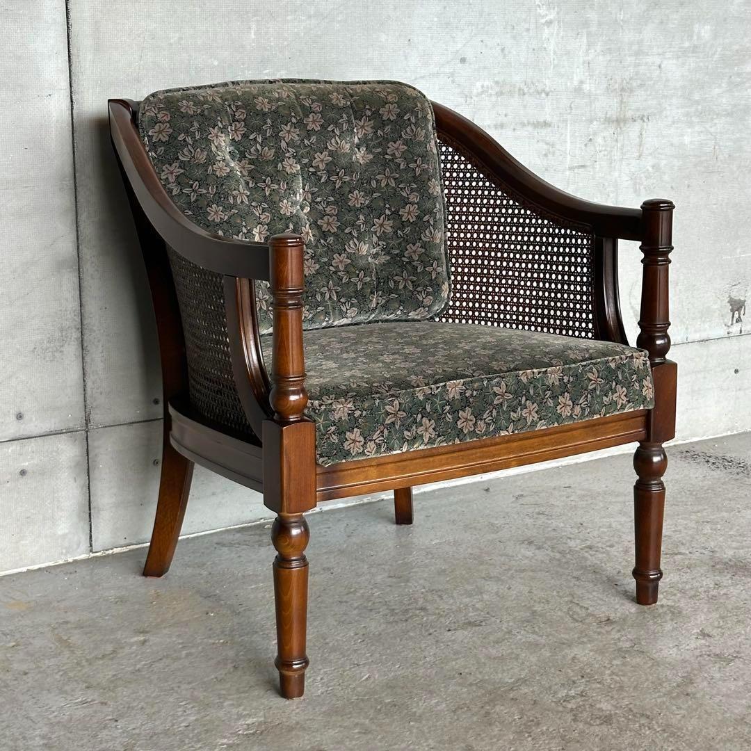 ★カリモク★karimoku コロニアル 1人掛けソファー　ラウンジチェア