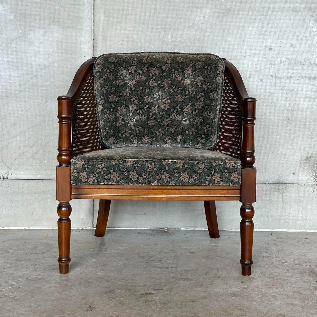 ★カリモク★karimoku コロニアル 1人掛けソファー　ラウンジチェア