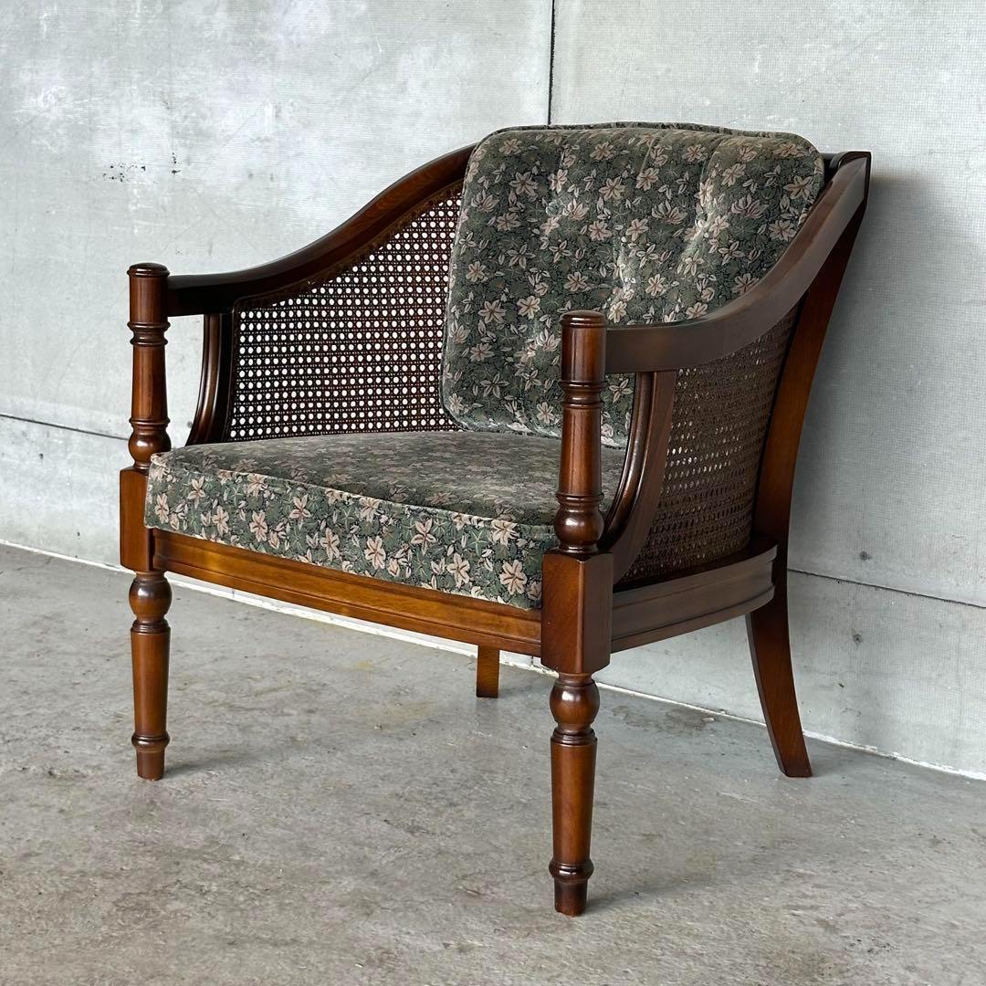 ★カリモク★karimoku コロニアル 1人掛けソファー　ラウンジチェア