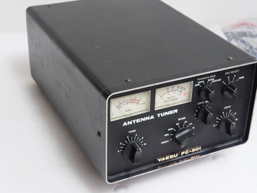 八重洲無線 YAESU FC-301 アンテナチューナー　25W〜500W