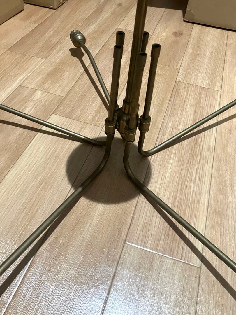 ナ*ブ様 SOLID BRASS LAMP MID LONG 5 ARM