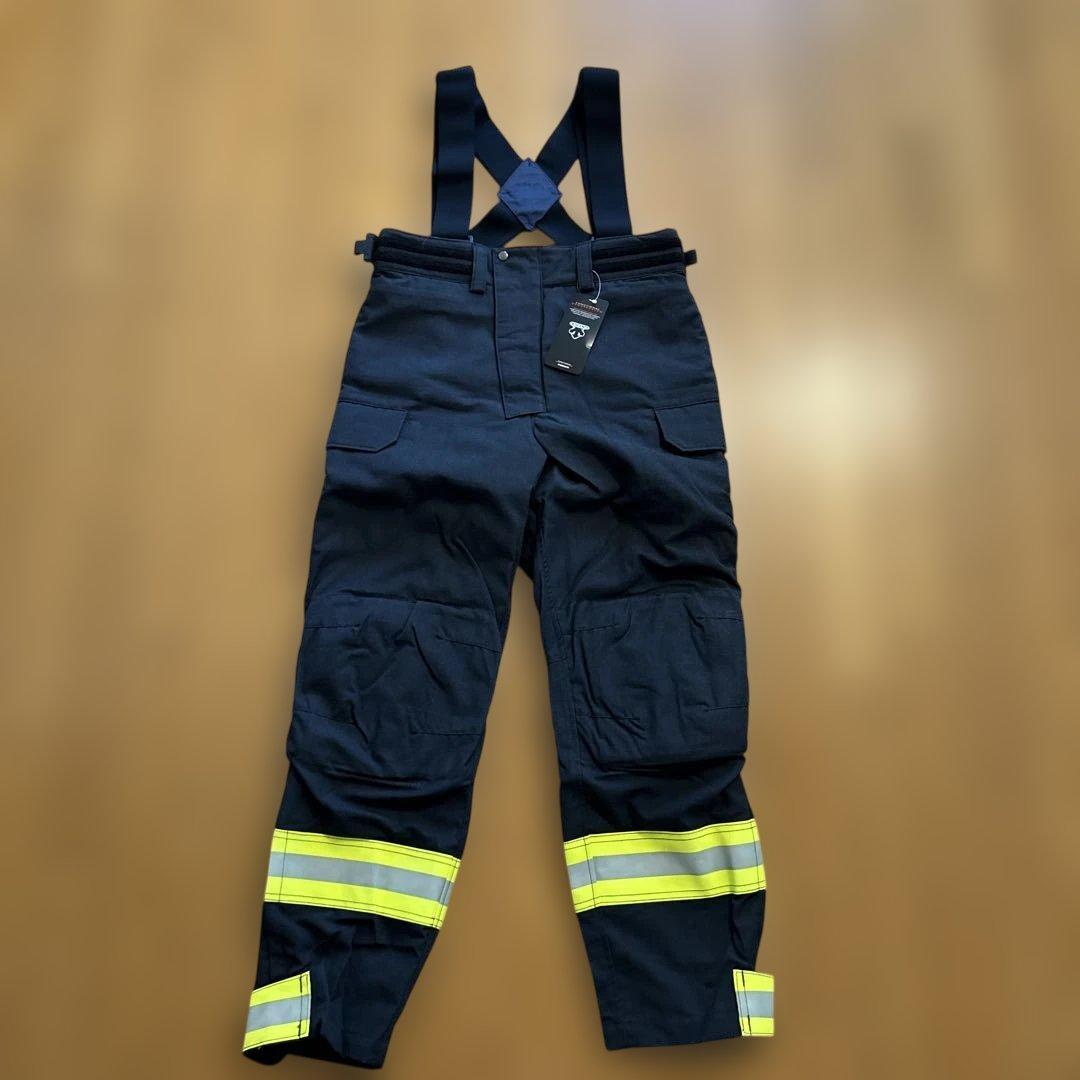 デサントDESCENTE正規品 超希少／消防服／紺ズボン