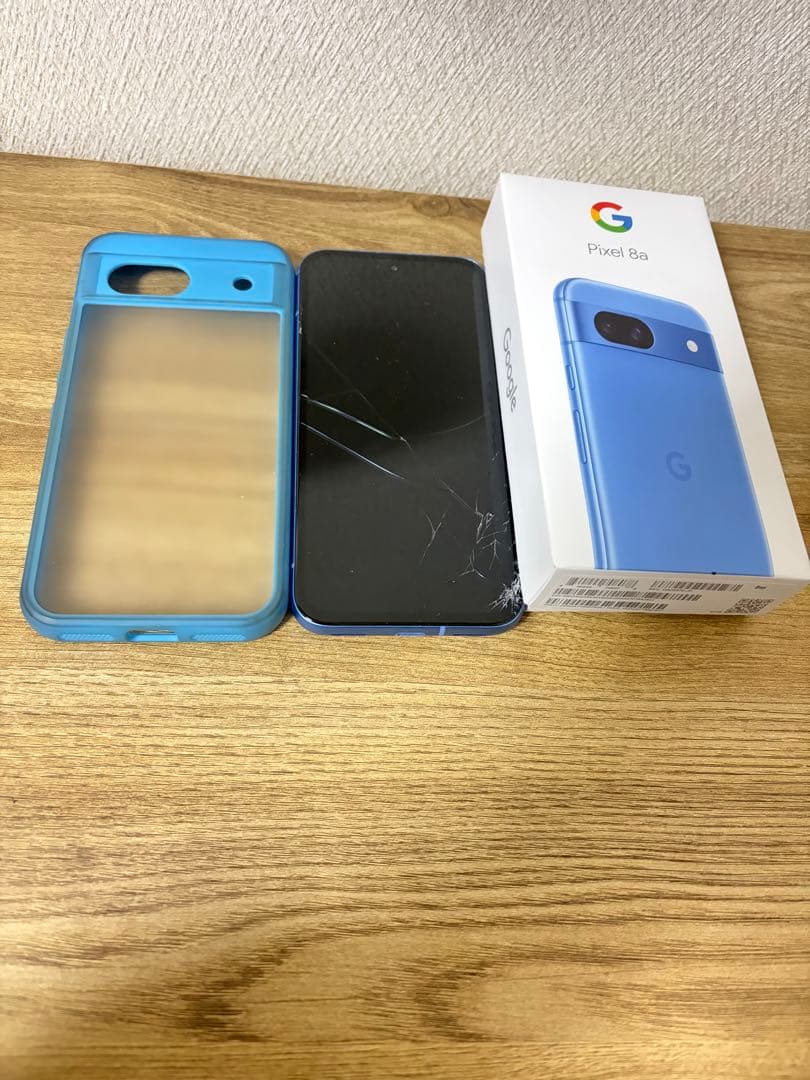 Google pixel8a ピクセル 8a スマホ simフリー 青