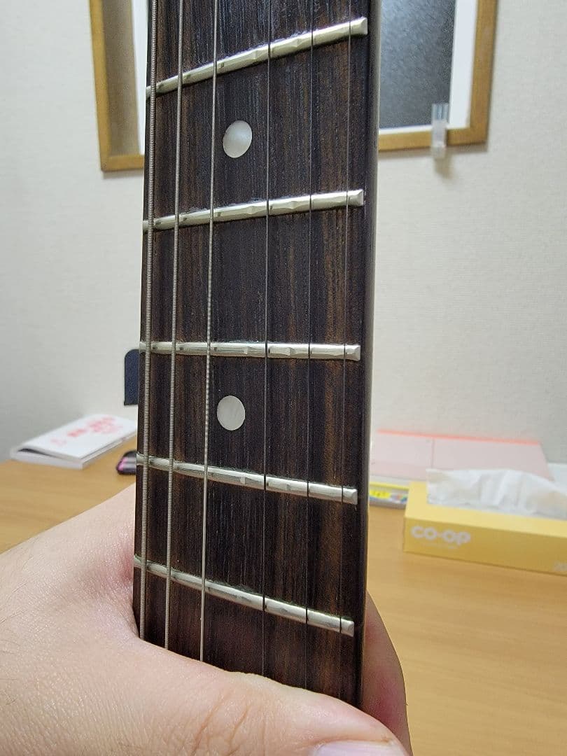 ム*店様 オレンジ テレキャスタータイプ エレキギター