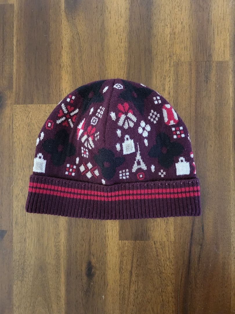 LOUIS VUITTON 　ニット帽　ルイヴィトン