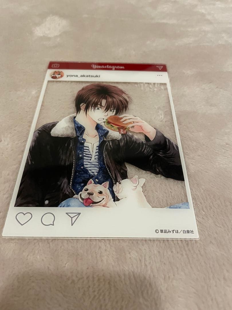 暁のヨナ　原画展　SNS風カード　ハク