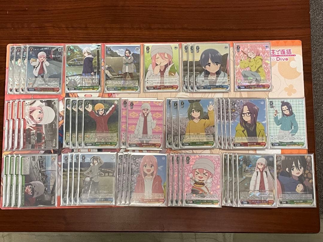 ヴァイスシュヴァルツ　ゆるキャン宝扉 デッキ　調整パーツ