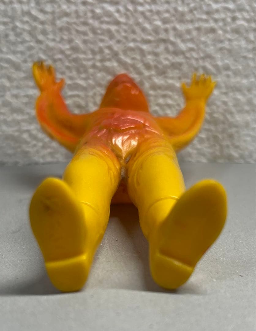 ⚠️激レア　仮面ライダー　珍色　ムササビートル　ミニソフビ　当時物　バンダイ