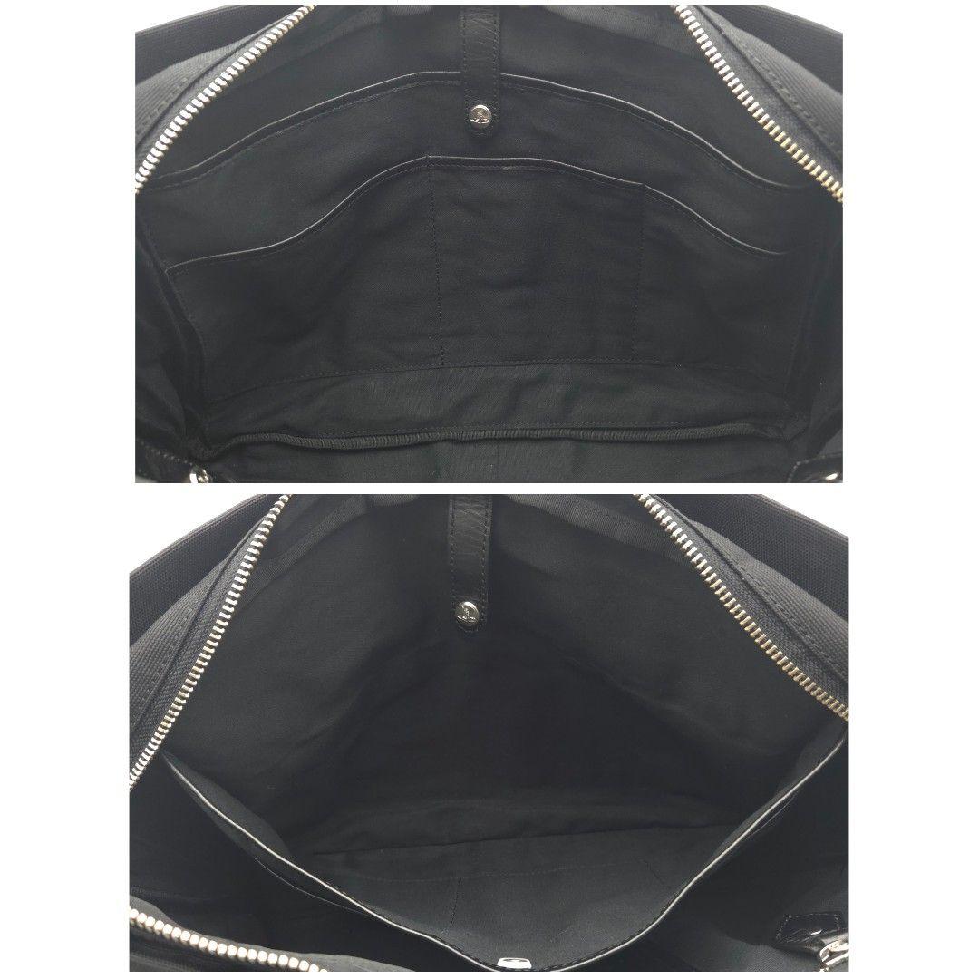 良品✨ヴィヴィアンウエストウッド 2Way ビジネスバッグ ナイロン レザー 黒