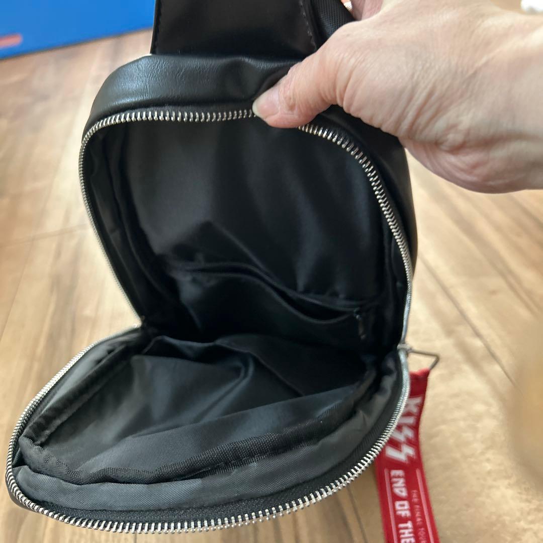 KISS JAPANTOUR2019 ツアーグッズ スタッズ付きスリングバッグ