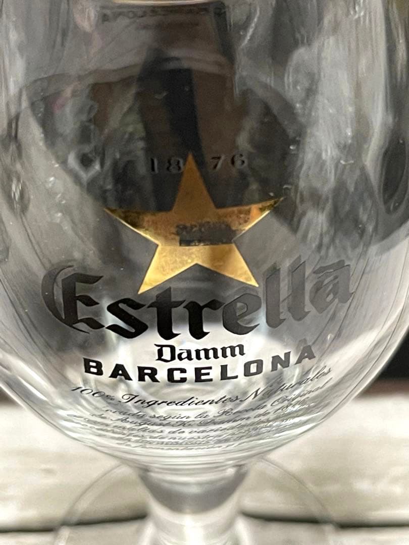 エストレージャダム ビアグラス　6本セット