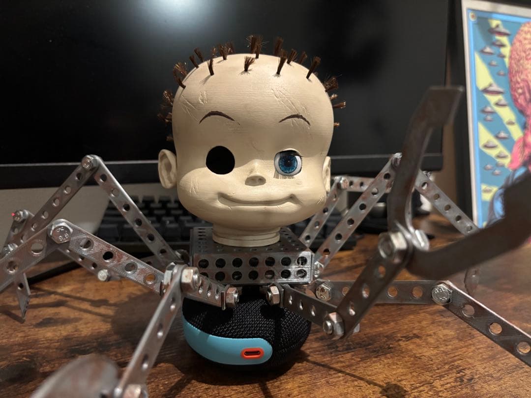 トイストーリー　シド　ベビーフェイス　等身大