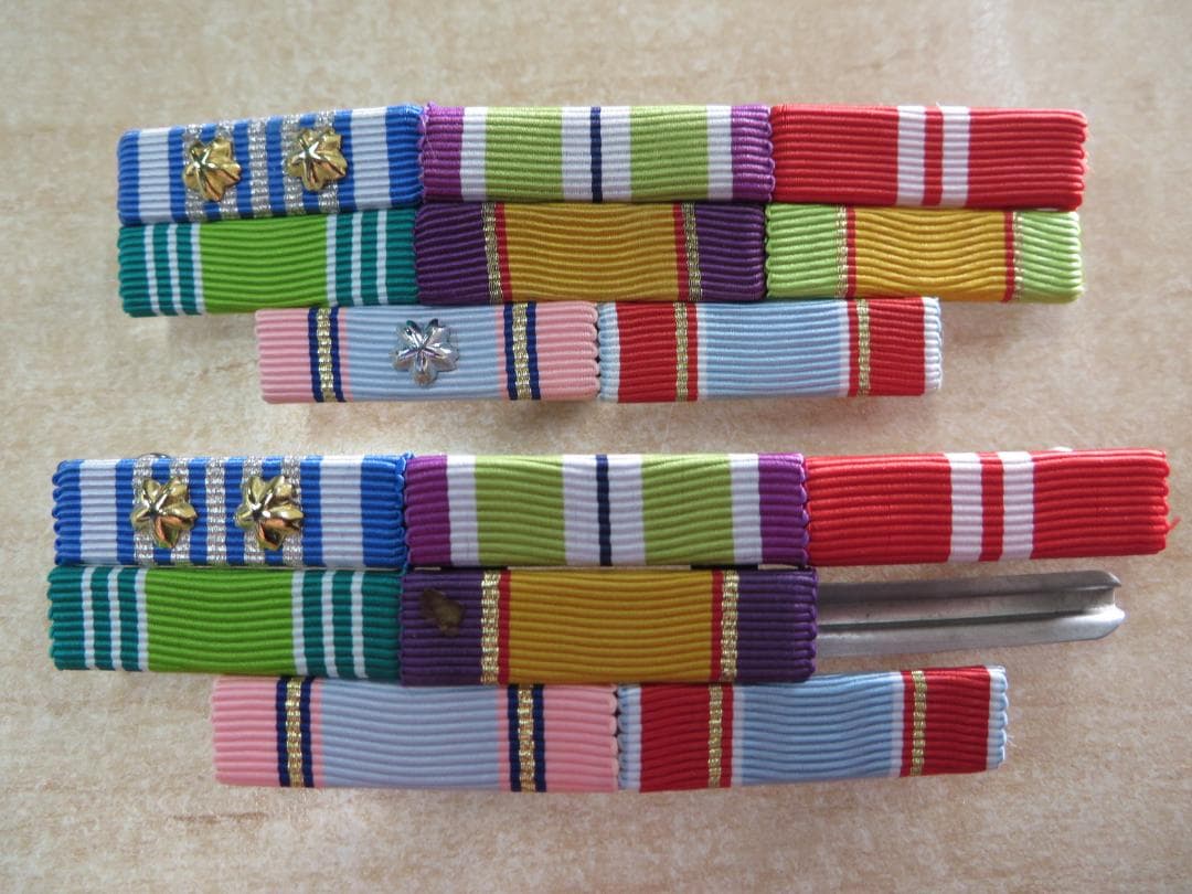 第5級防衛功労章+賞詞　防衛記念章　セット売り