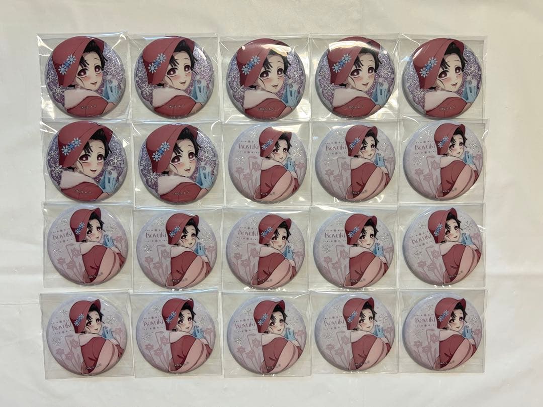 鬼滅の刃 AGF 2025 ランダムホログラム缶バッジ 恋雪