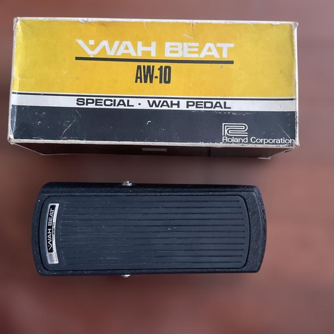 Roland AW-10 ワウペダル　　貴重品　新品ですが少し傷あり