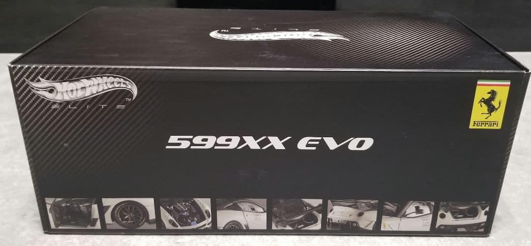 【レア美品】1/18 マテル エリート フェラーリ 599XX EVO